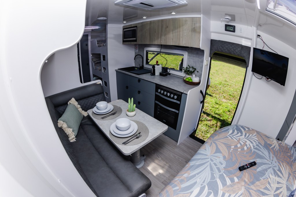 The 5 Musketeers van – Large family caravan rental Sydney