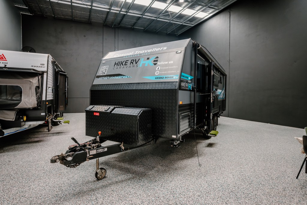 Luxury mobile home hire with premium comforts