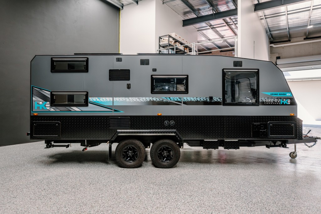 Luxury mobile home hire with premium comforts