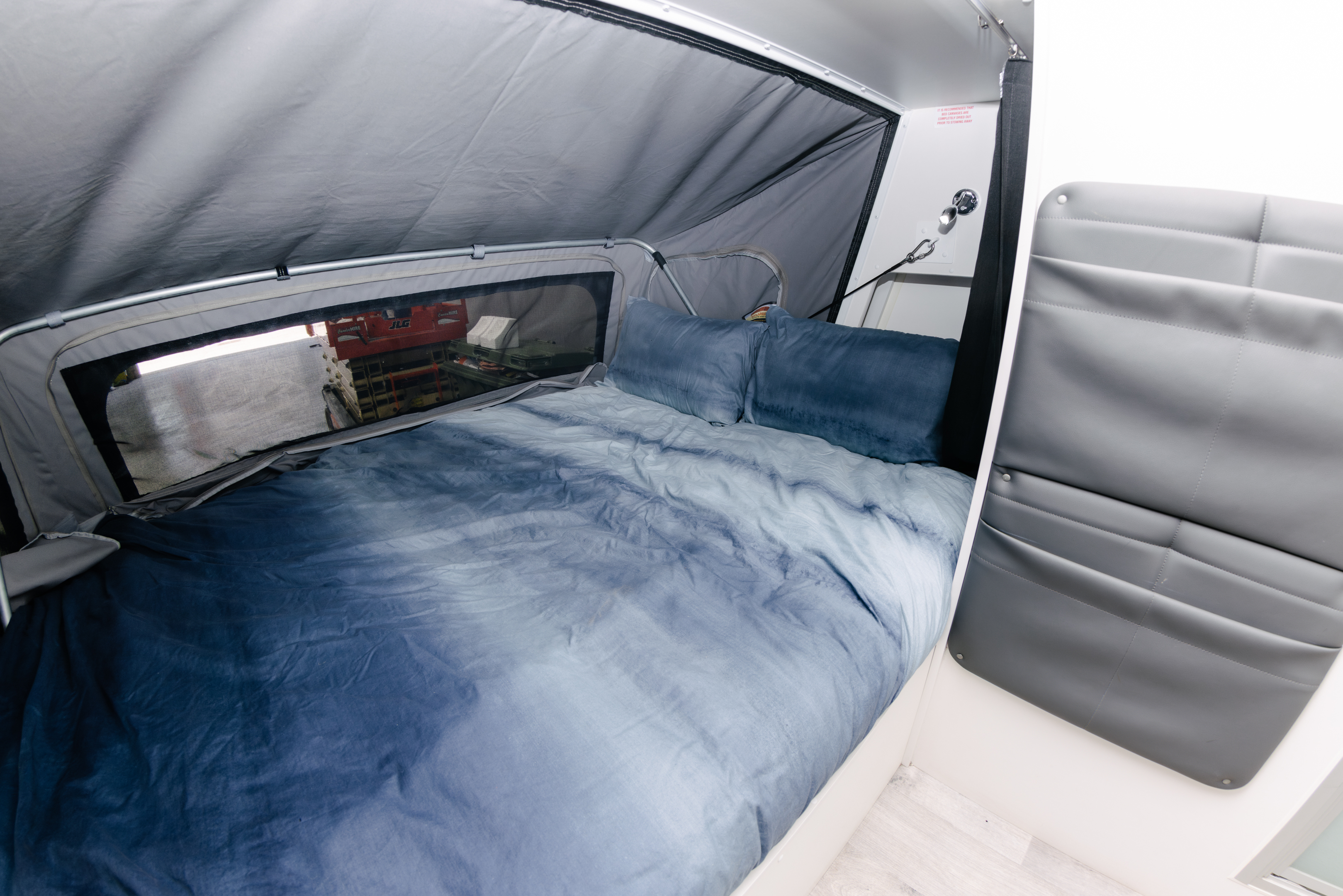 Off grid campervan rental deep nature getaway