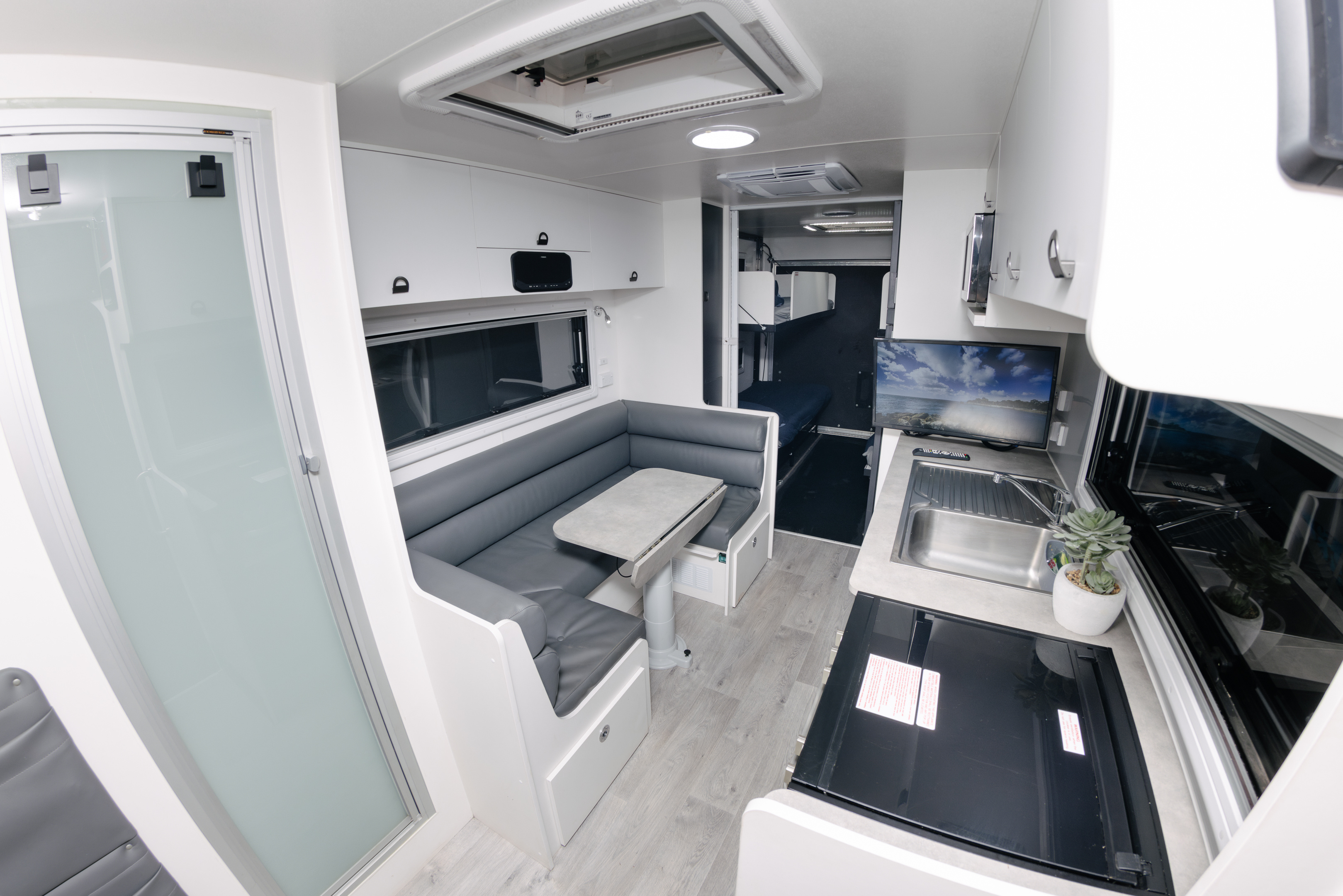 Toy hauler rental trucks carrying outdoor gear